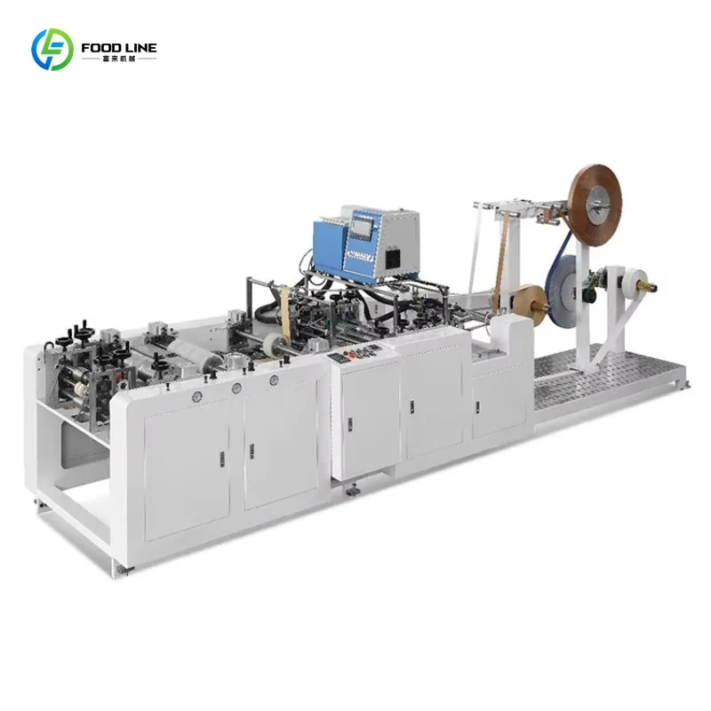 Luxury paper bag bottom placement machine Low cost car paper shopping bag making machine