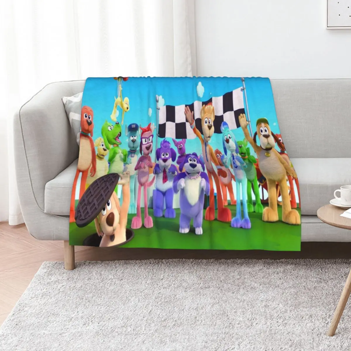 Go, Dog. Go! (tv series) go dog go cartoon animated go dog costume for kids Throw Blanket Extra Large Throw Hairy Blankets