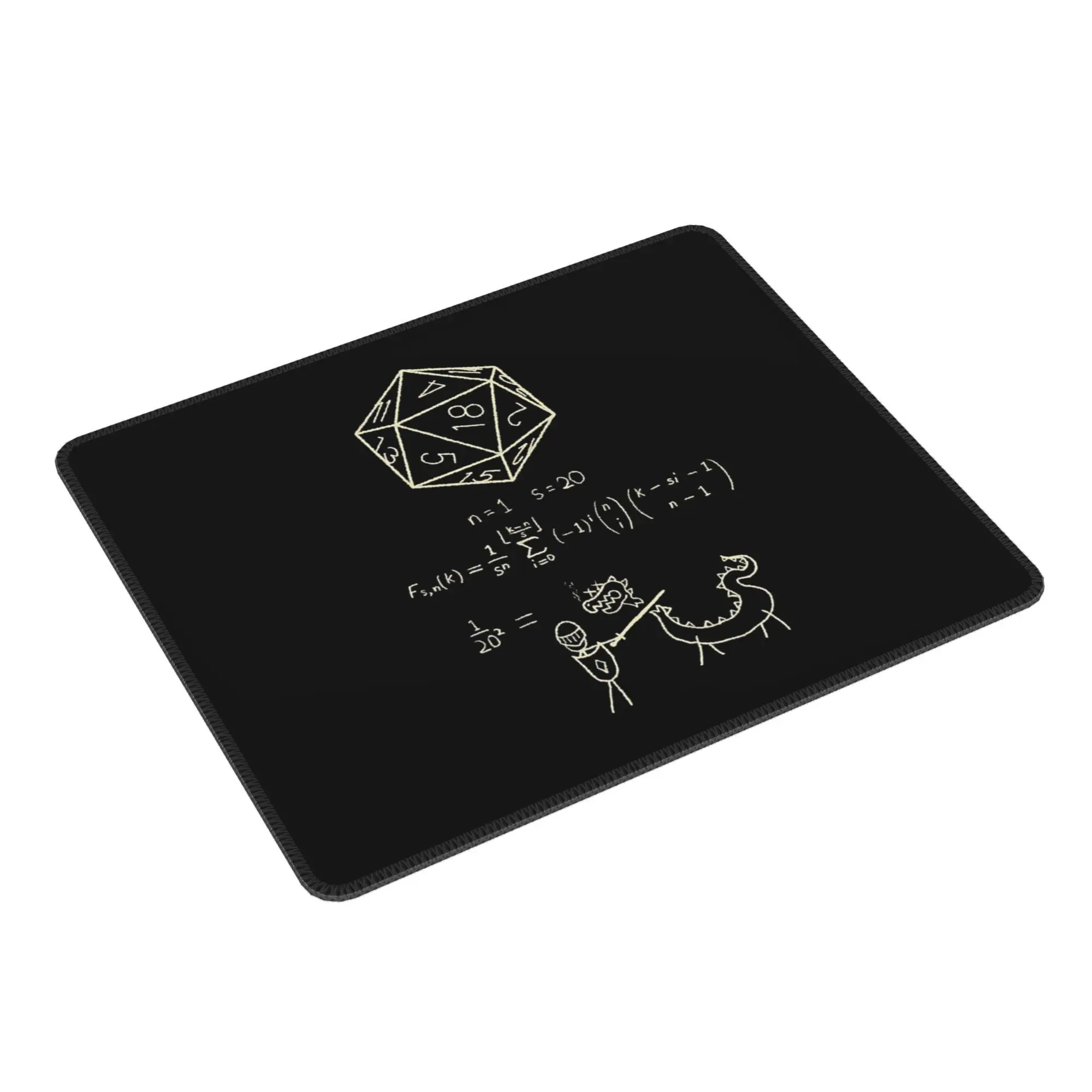 

The science of 20 sided dice. Mouse Pad Computer Keyboard Mouse Mat Gaming PC Laptop Desk Mat Office Accessories Table Mats