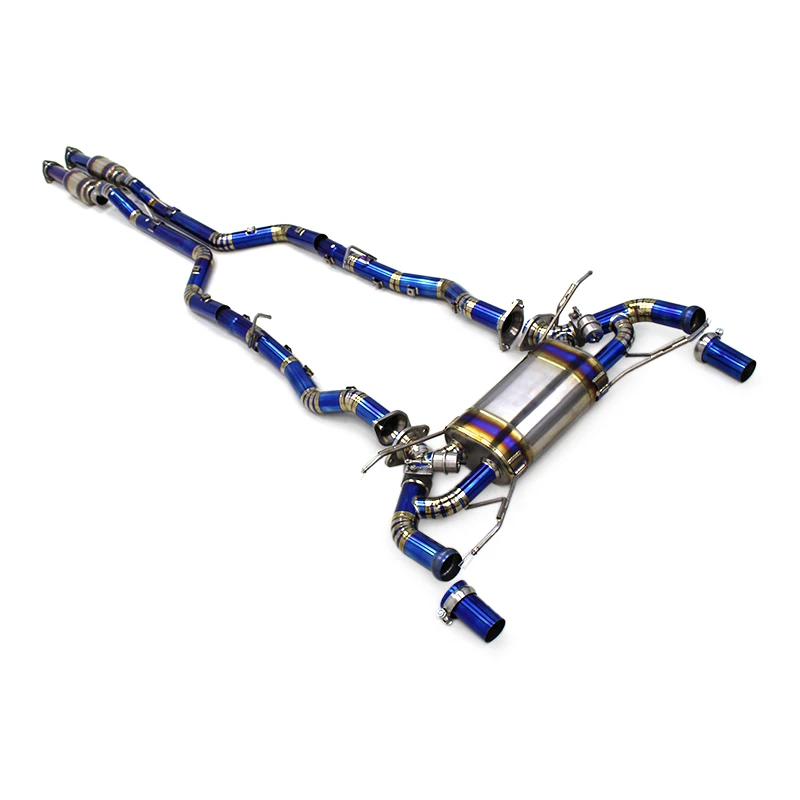 Performance Titanium Exhaust Pipe For Aston Martin Vanquish V12 Valvetronic Exhaust Racing Car Exhaust System