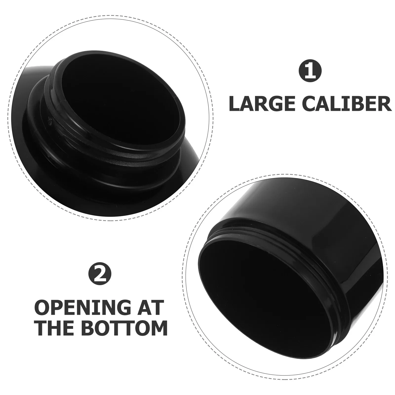 Protein Shaker Cup Screw Cap Leakproof 22Ml Gym Powder Container Travel Size Mixing Bottle Workout Fitness Sports Portable