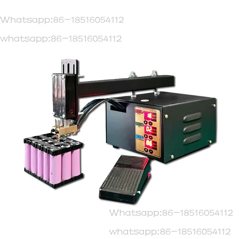 AC 220V/110V Lithium Battery Spot Welding Machine Small Household Handheld 18650 Power Battery Pack Spot Welding Machine