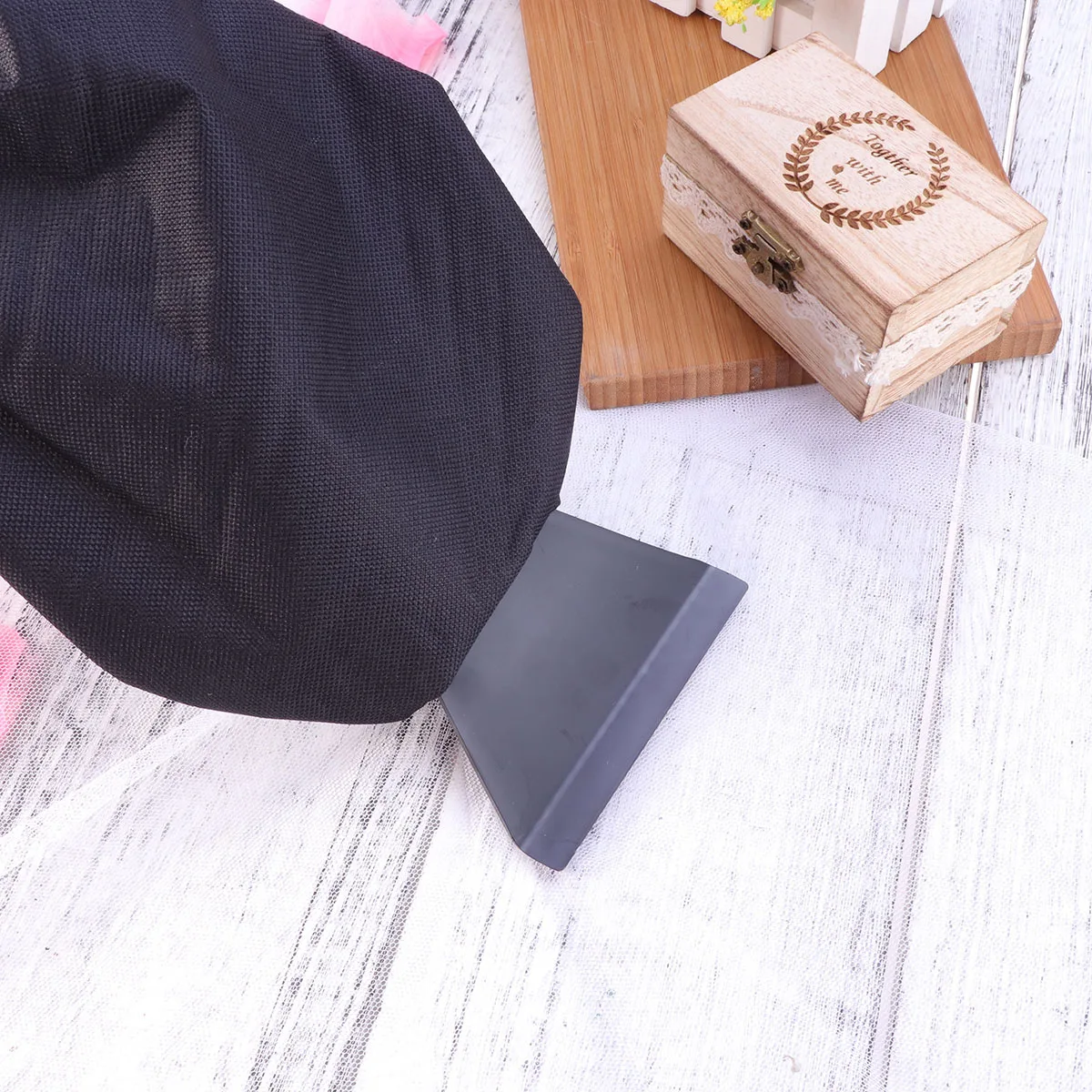 مكشطة ثلج مجرفة ثلج قفازات مجرفة ثلج للسيارة أداة تنظيف نافذة السيارة المحمولة للطقس البارد مكشطة ثلج سوداء #5