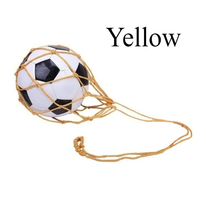 1個のサッカーボールトレーニングメッシュバッグは、子供、ティーンエイジャー、大人のサッカートレーニング補助器具に適しています。