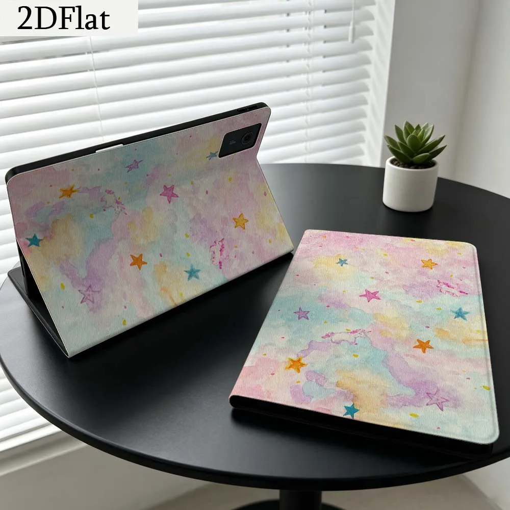 Cartoon Starry Cloud Sky Gift For Lenovo Xiaoxin Pad Pro Tab K11 K10 Y900 3rd Y700 P11 P12 11.5 12.7 8.8 Inch Tablet Case