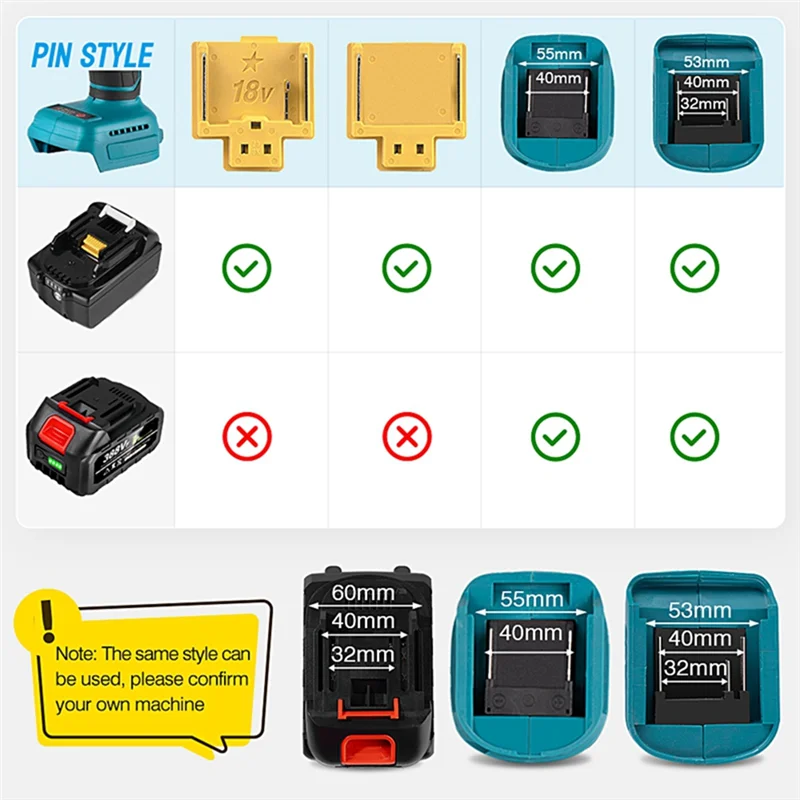 For Makita Battery Electric Tools Battery Pack 388Vf Lithium Battery Charger Battery Rechargeable EU Plug