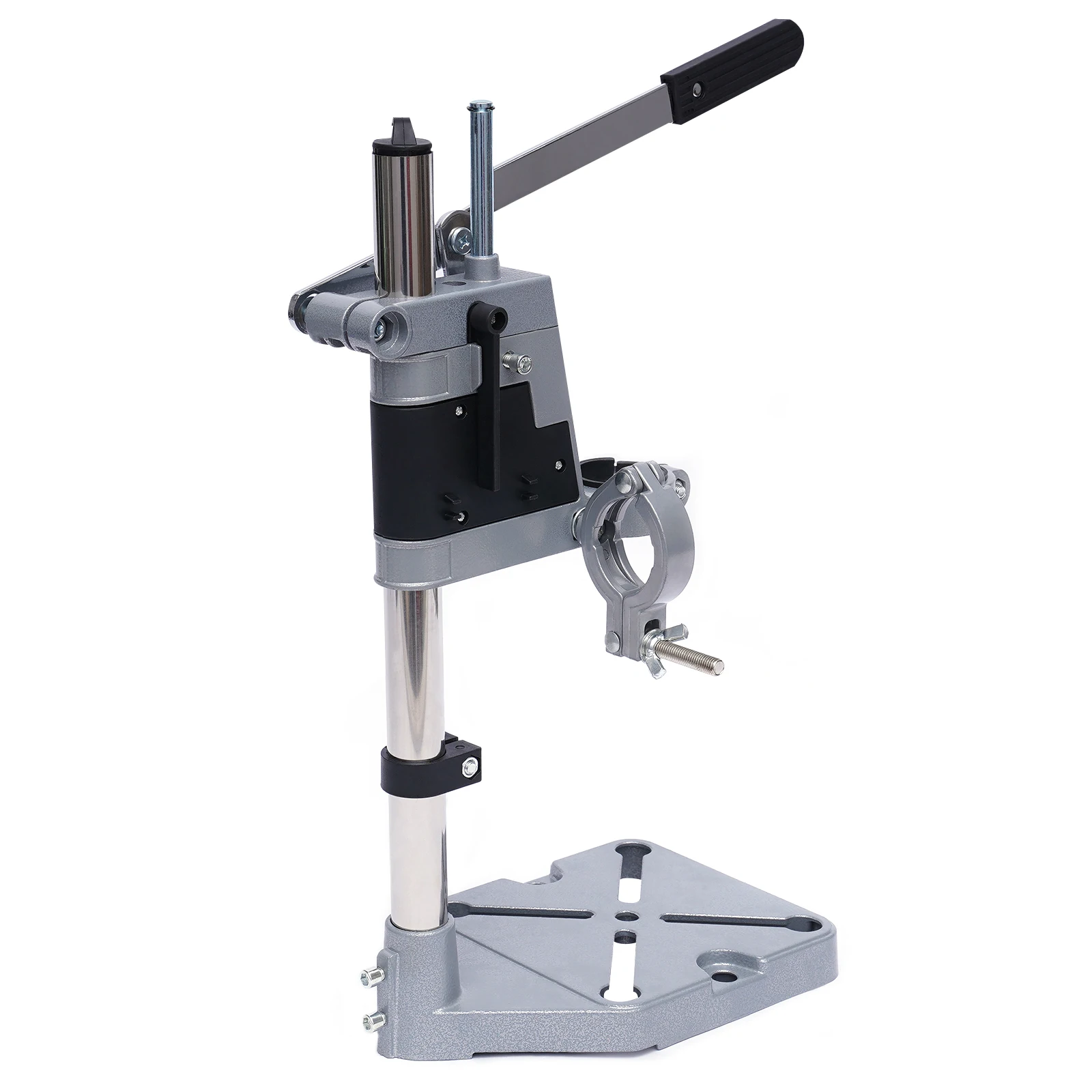 

Frame Holder Stand with Stable Clamping – 60mm Stroke Scale, Height Adjustable (0-40cm), Ergonomic Handle for Comfort, Durable