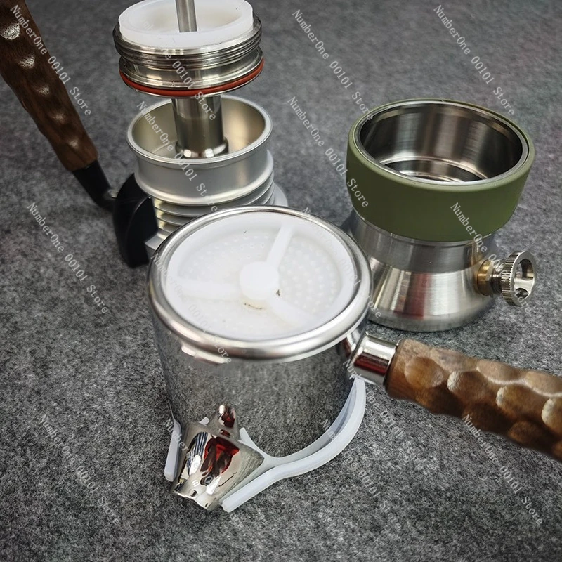 

Кофеварка для эспрессо с 9 барной плитой, горшок для мока в итальянском стиле для богатой кофе и латте, набор для домашнего бариста