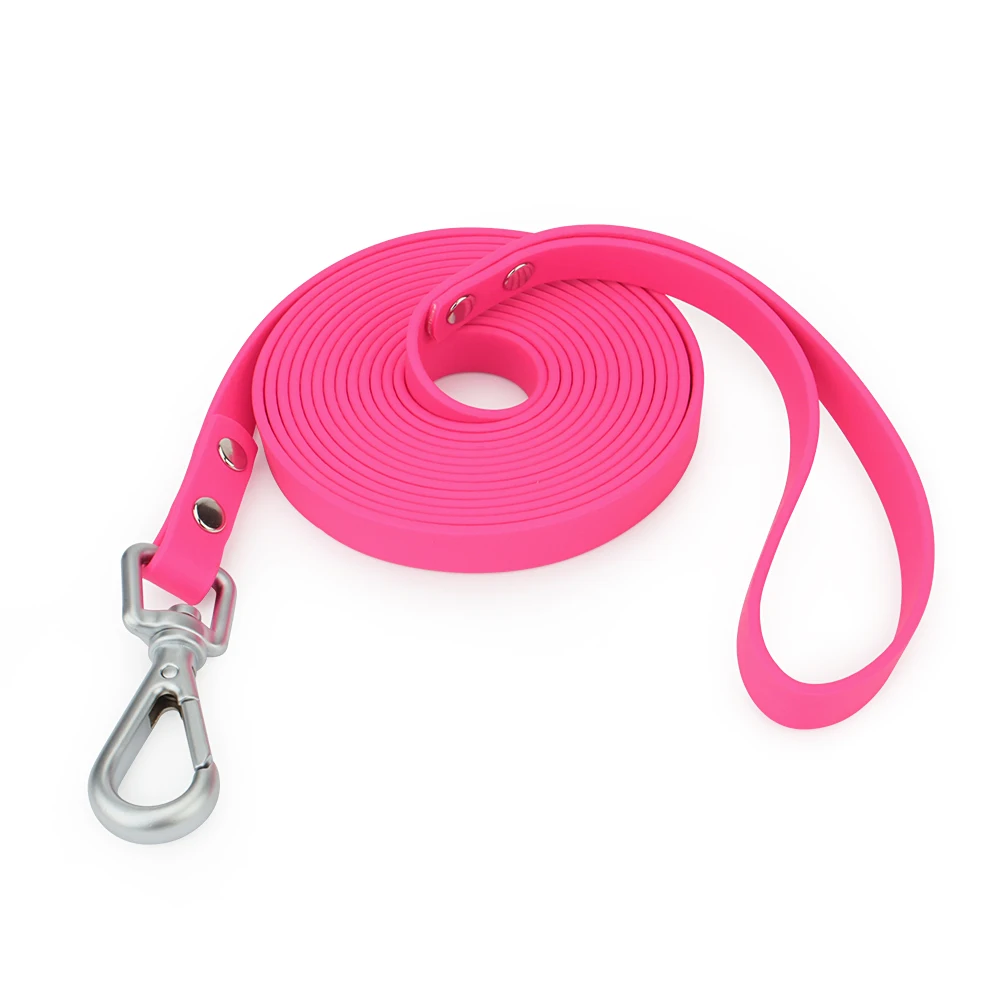 PVC Leashes for Pet Training, Easy to Clean, Traction Lead Rope for Small, Medium, Large, Big Dogs, Waterproof Dog Accessories