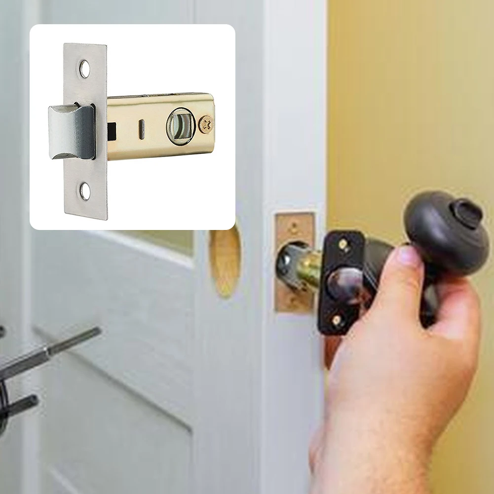 Bedroom Locks-Latches Internal Doors Tubular-Door-Latch Replacement Hardware Kit Universal Door-Latch Smooth-Action Upgrading