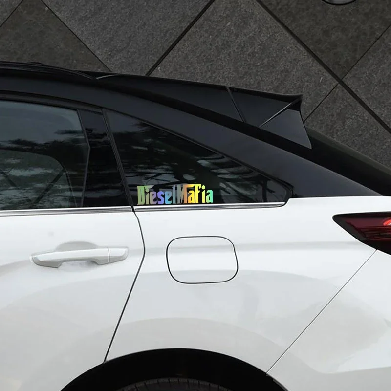 G067 12X3CM Diesel Mafia Vinyl Car Decal Waterproof UV Resistant Sticker Black Silver Laser for Car Truck Motorcycle Body