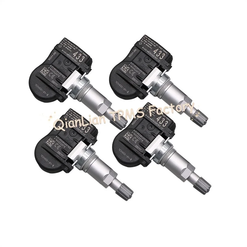 1/4pcs 433MHz 1034602-01-B Tire TPMS Sensors For Tesla Model X S 3 Car Wheel Tires Pressure Monitoring Systems Replacement Parts