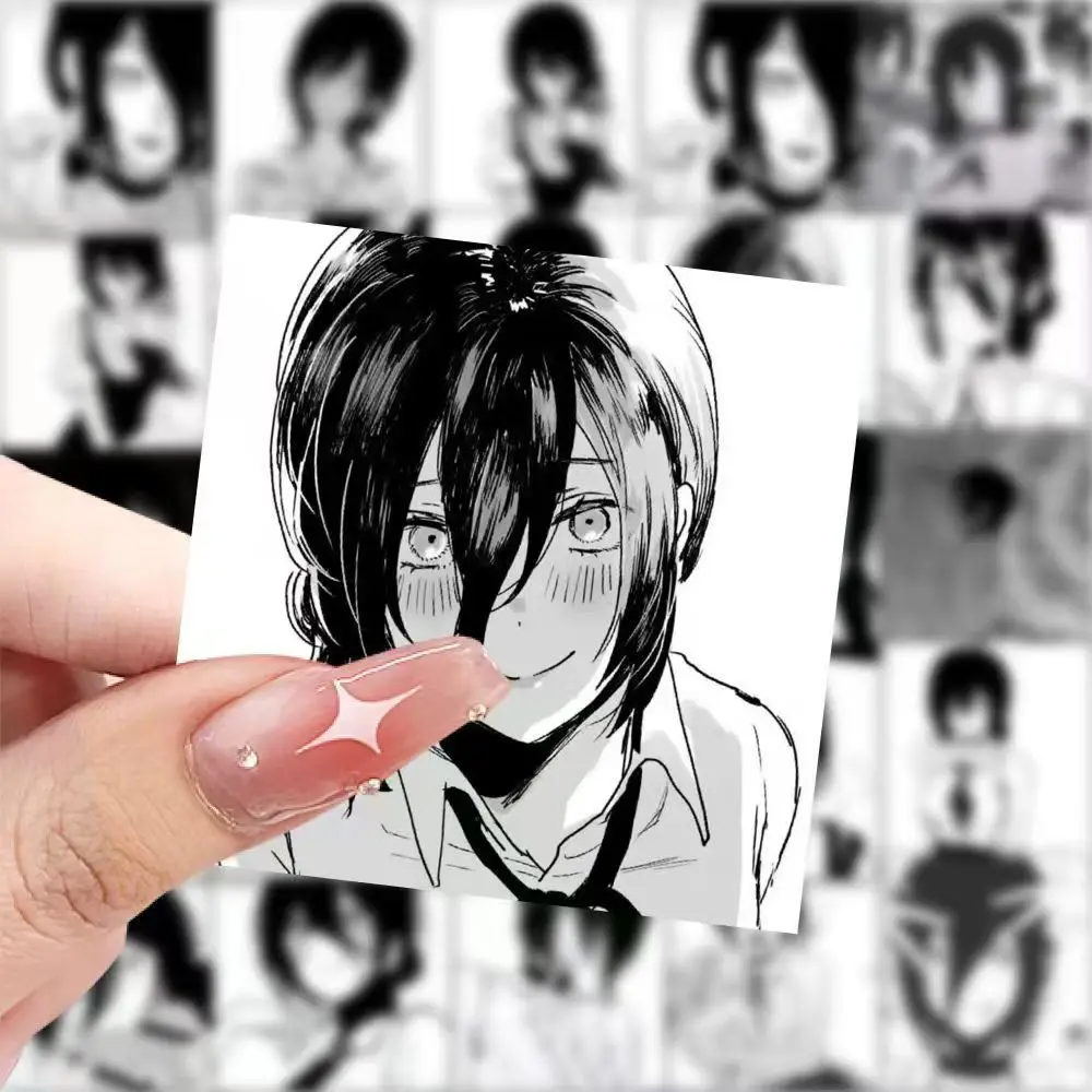 59Pcs Reze Anime Stickers Water Cup Phone Case Computer Skateboard Notebook DIY Self-Adhesive Waterproof Decals