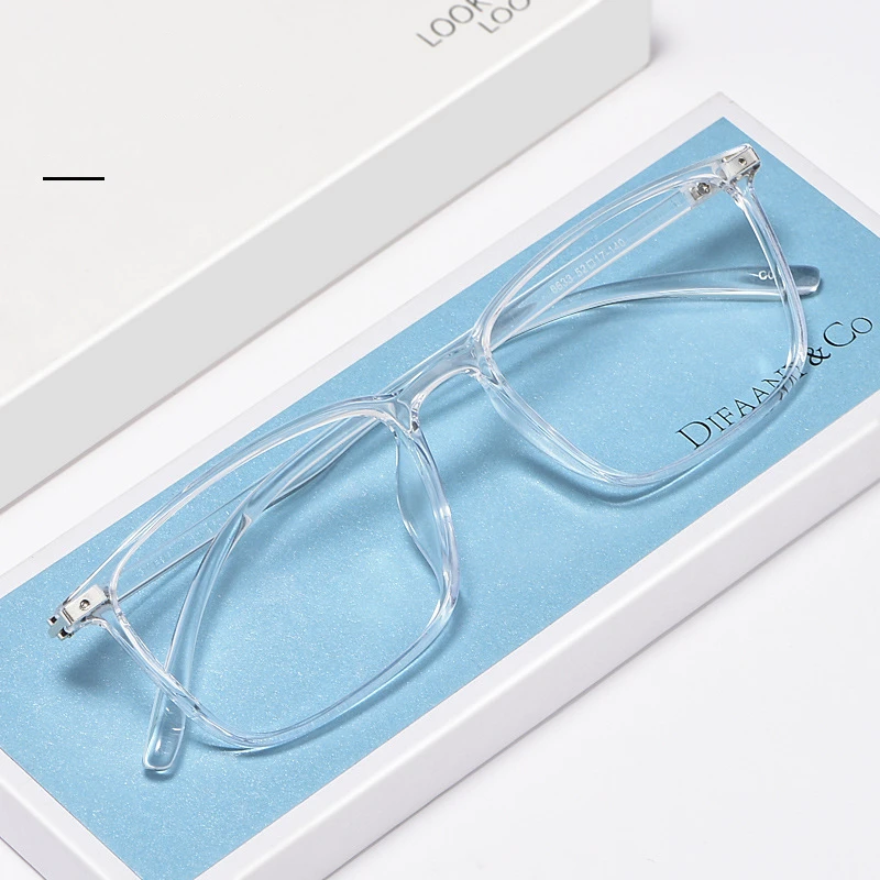 YIMARUILI Blue Light Blocking Eyeglasses Frame Ultra Light Transparent TR90 Optical Prescriptio Glasses Frame Men And Women 6633 - Image 3