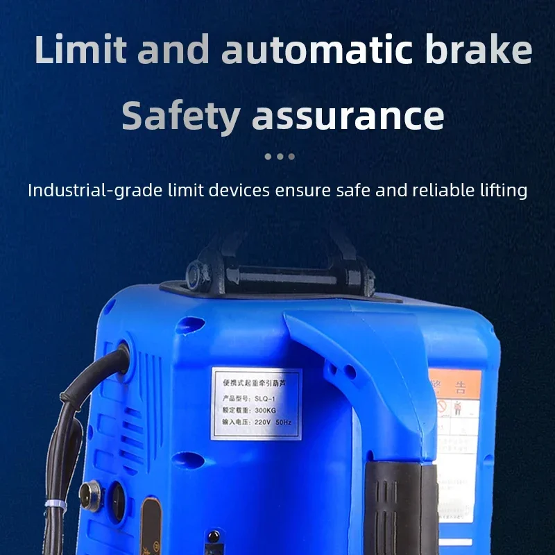 220 فولت المحمولة رافعة كهربائية صغيرة التحكم عن بعد رفع آلة الثقيلة مايكرو ونش كهربائي رافعة صغيرة لورشة عمل المنزل #6