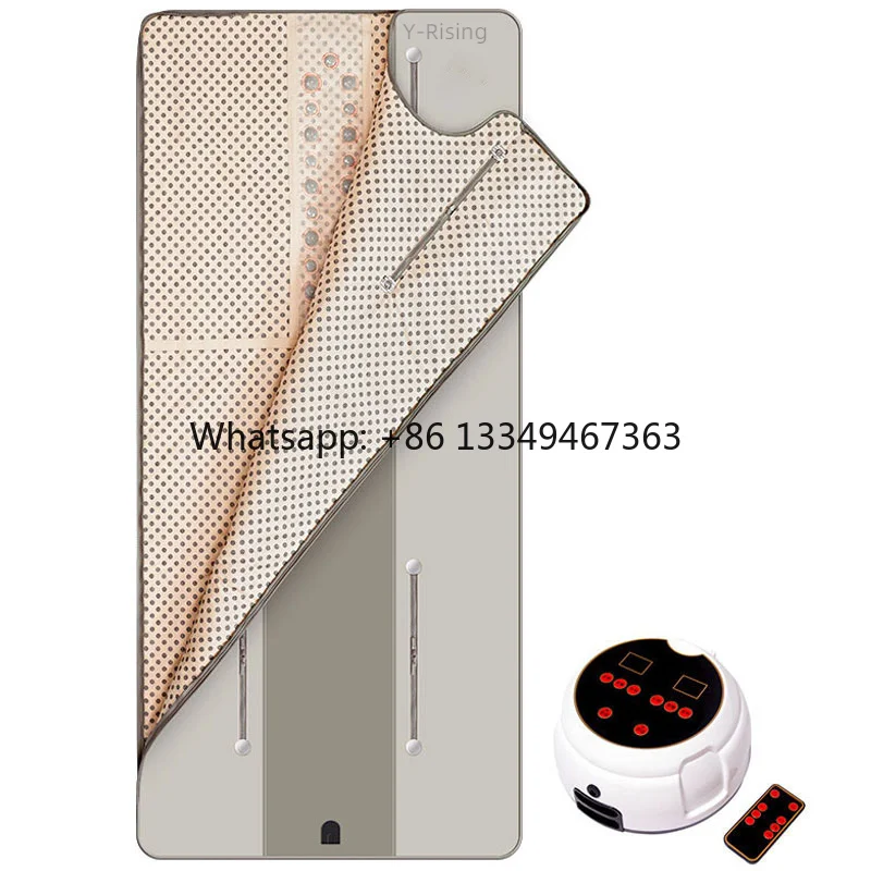 Newest Thermal Far Infrared Sauna Steaming Blanket Body Shaping Physiotherapy Home Massage