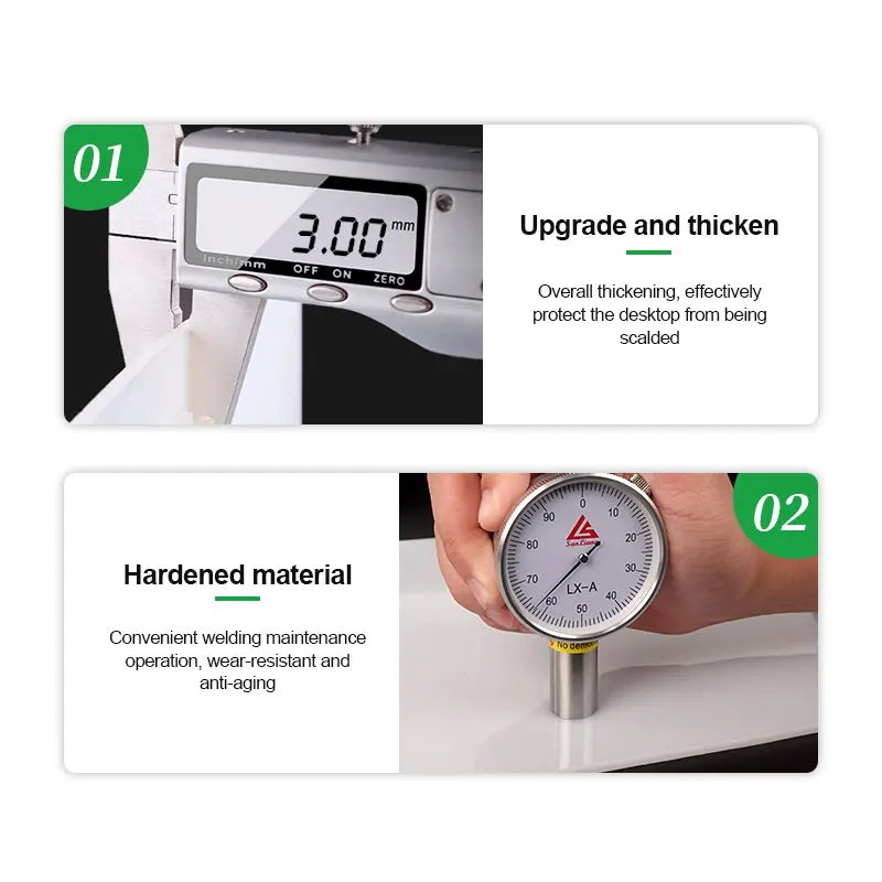 RELIFE RL-170A RL-170B RL-170C Silikon Wartung Pad Handy Hohe Temperatur Wärmedämmung Reparatur Matte – Detail 3