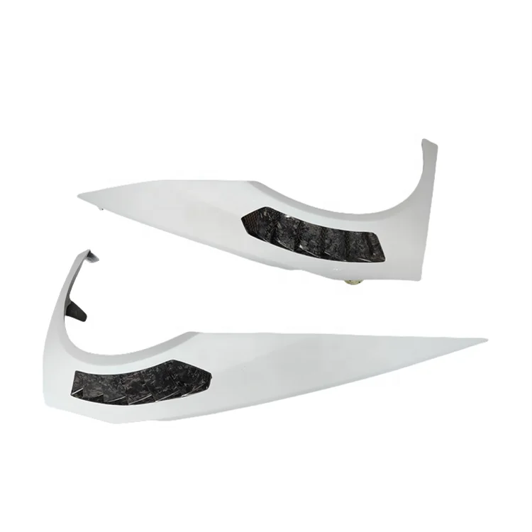 V-shaped half carbon forged pattern Lapert mudguard fender 2014 for  Lamborghini LP580 LP610 car parts