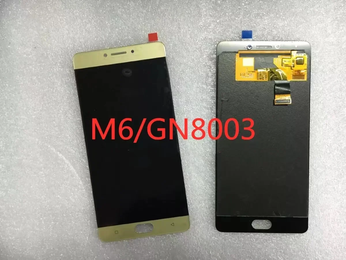 For Gionee M6 GN8003 LCD display with touch screen digitizer Assembly with free shipping+tools Replacement Repair Spare Parts