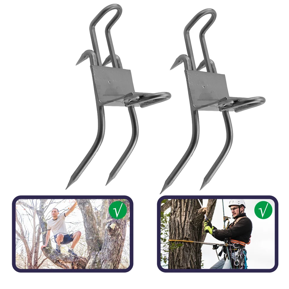 Carbon Steel Tree Climbing Tool Spikes Practical Shoes Cat Claw Multi functional Anti Foot Straps Thickened