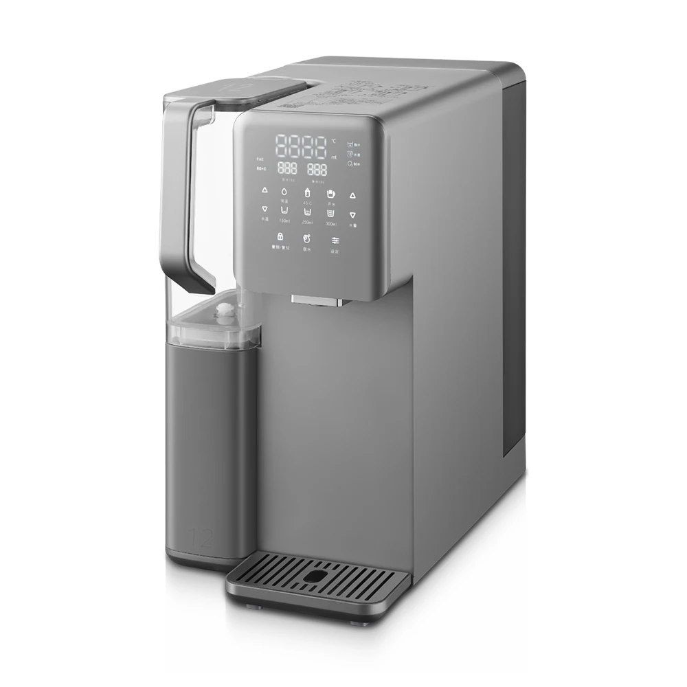 Easy Installation Water Purifier Dispenser With Reverse Osmosis Water Filter System Desktop Hot Cold For Home Office
