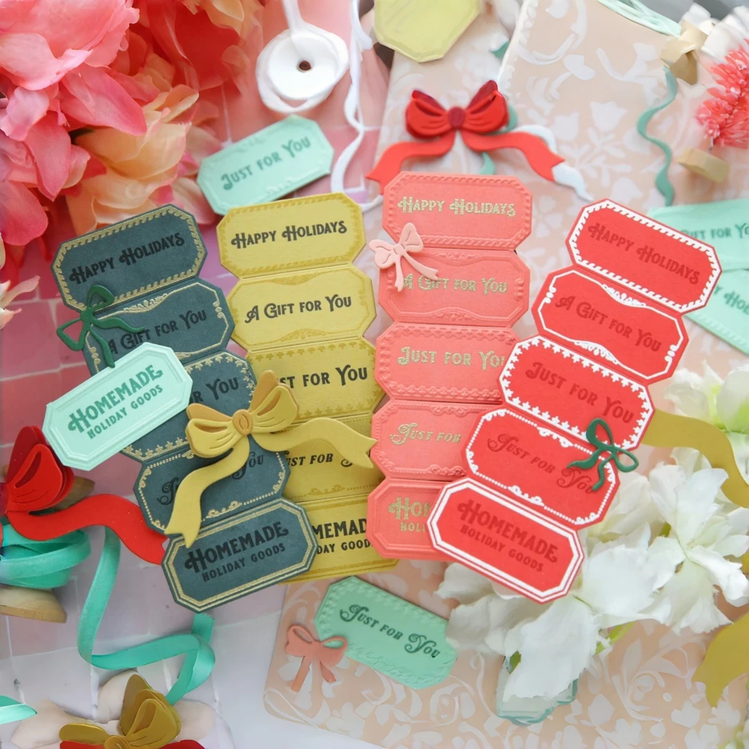 New Metal Cutting Molds for Related Labels Are Used for Card Making, Scrapbooking, Paper Craft Knives, Molds, and Templates.
