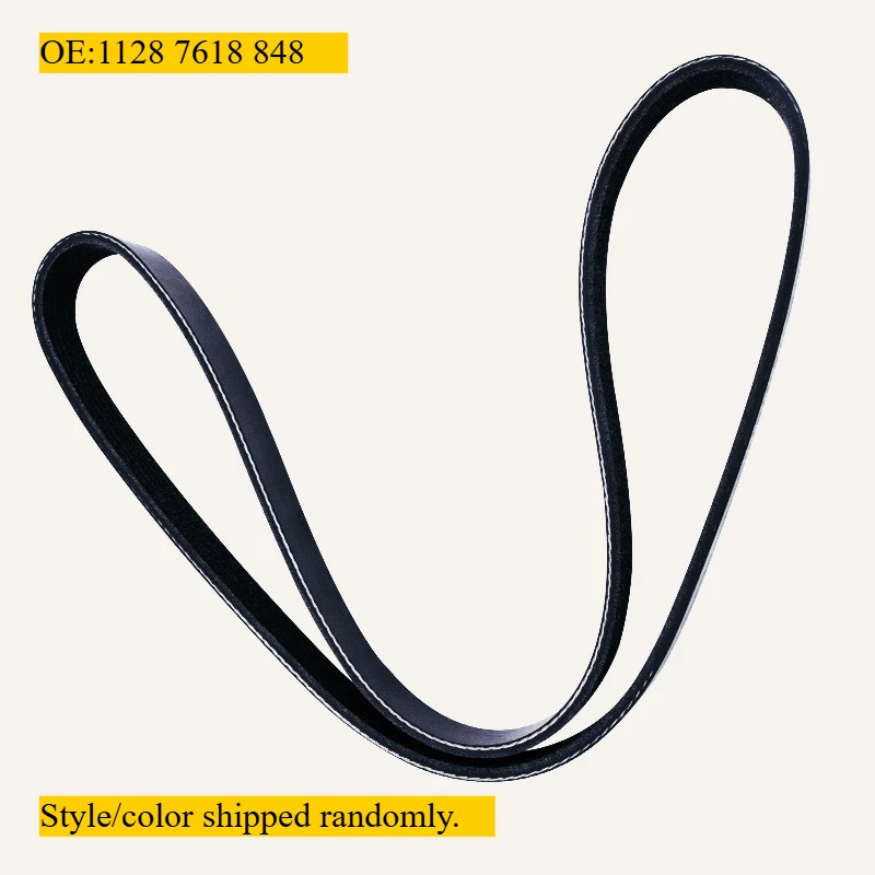 6PK1003 Drive Belt Ribbed V-Belt for BMW 228i 2014-2016, X3 2013-2017, N20 320i 320ix 328i 328ix, OE: 1128 7618 848/11287618848