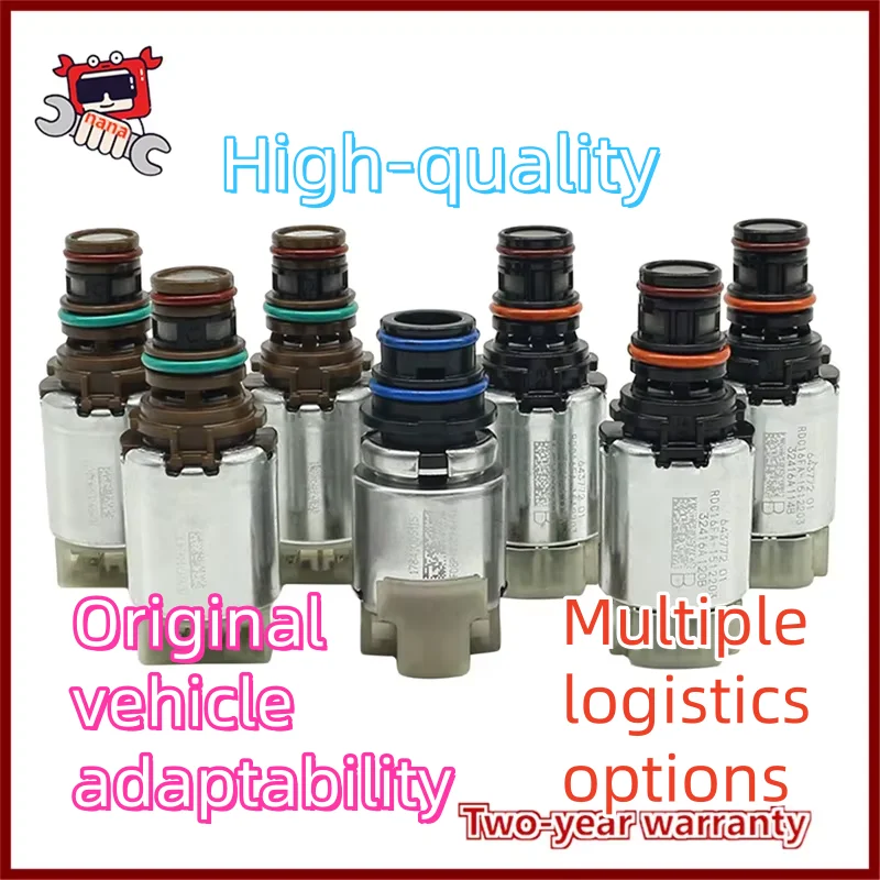 

OEM 6F35 6F15 solenoid valve 7-piece set suitable for Ford Escape Fusion Mazda CV6Z-7G391-A after 2009 Transmission