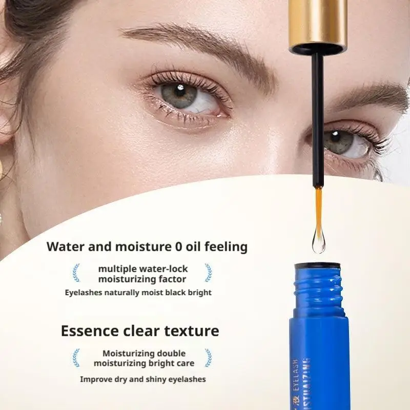 1 Stück schnelles Wachstumsserum für längere, dickere Wimpern, verbesserte Volumenlänge, natürliche pflanzliche Formel, tragbare tägliche Wimpernpflege