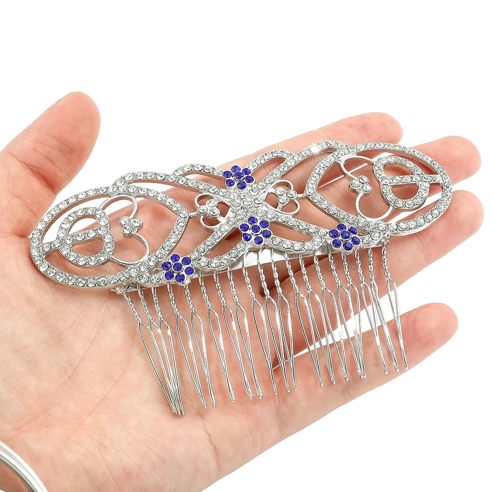 Classic Movie The Twilight Saga：Breaking Dawn Hair Comb Cosplay Props Rhinestones Metal Hair Accessories Jewelry Gifts for Women