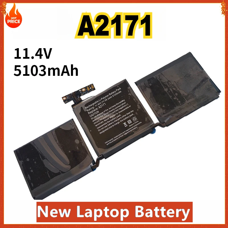 

A2171 A1713 Battery for Apple MacBook Pro 13" A1708 2016 2017 EMC 2978 3164 020-00946 MLL42LL Battery 11.4V 54.5WH/4781mAh