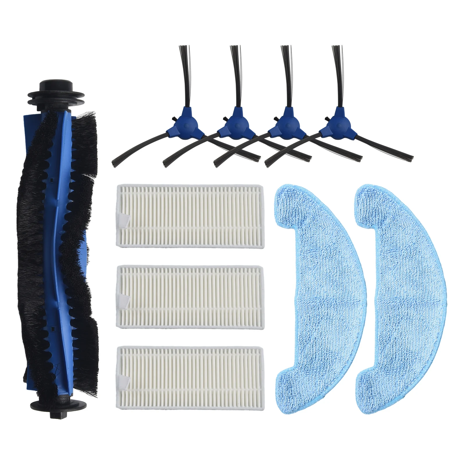 New Practical Side Brushes Accessories Robotic Vacuum Cleaner 1set Water Absorption Microfiber Cloths Replaced