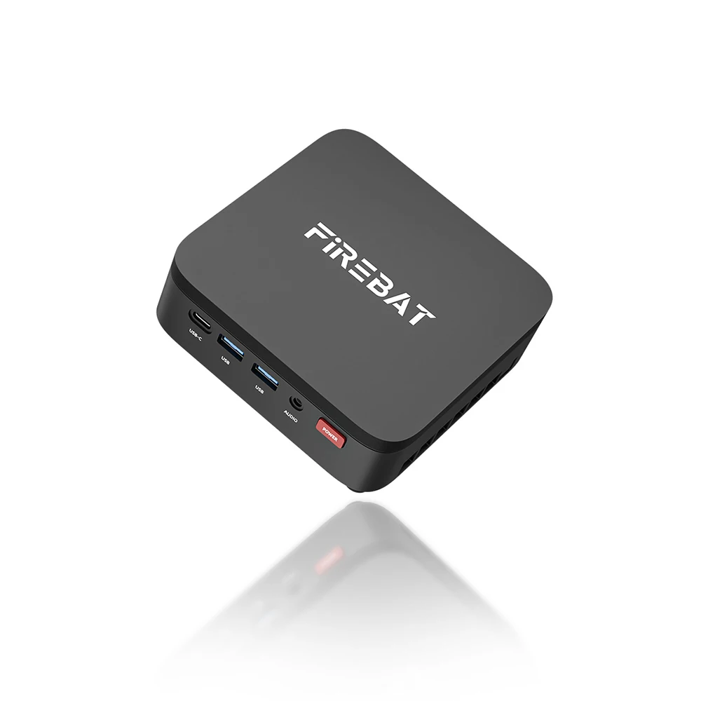 Firebat R3 Mini PC, AMD Ryzen 5 7430U, 16 GB LPDDR4 RAM, 512 GB SSD, Windows 11, Wi-Fi 6, BT5.2, HDMI, USB 3.0, gaming-desktop, mini-computer.