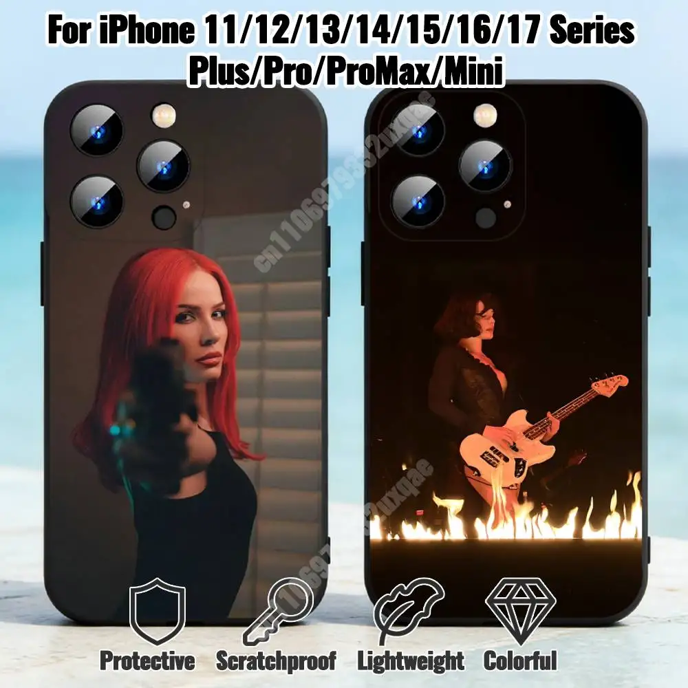 

H-Halsey-S Back to Badlands Phone Case for iPhone 17 16 Pro Plus Air 16E 15 14 13 12 11 Max Mini X XR XS Soft Silicone Cover