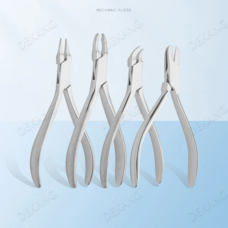 The Mechanic's Pliers Are Stainless Steel Wire Tooth Extraction Pliers With A Tiger's Mouth