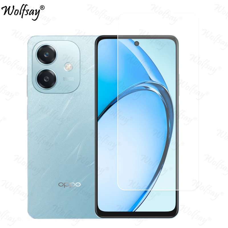 Oppo A60 5G 스크린 보호대 강화 유리, 카메라 렌즈 보호대, 6.67 인치