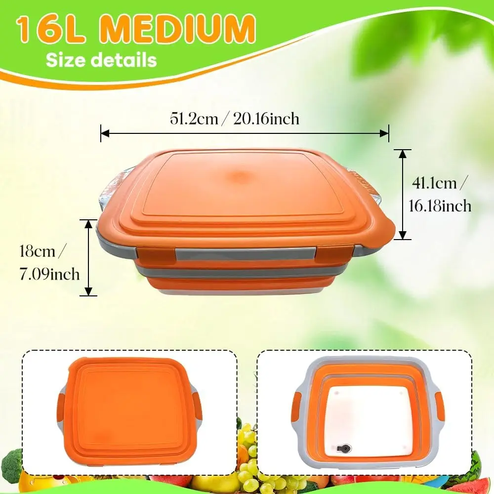 3-in-1 Collapsible BBQ Prep Tub 2