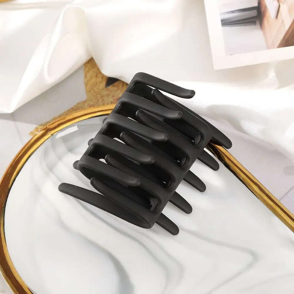 1pc Lazy style hair with forked temperament, vintage ponytail style, fashionable large and simple hair clip, women's hair tie image 5
