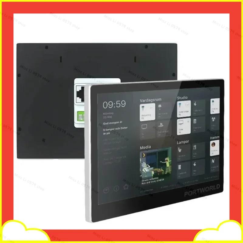 2026new YC-SM10P Embedded POE Android tablet 10 inch IPS smart home landscape screen all-in-one machine