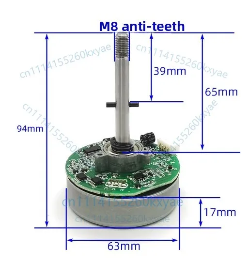 Pwm dc brushless motor variable frequency fan motor dc24v nest fan motor outer rotor 102dc-94