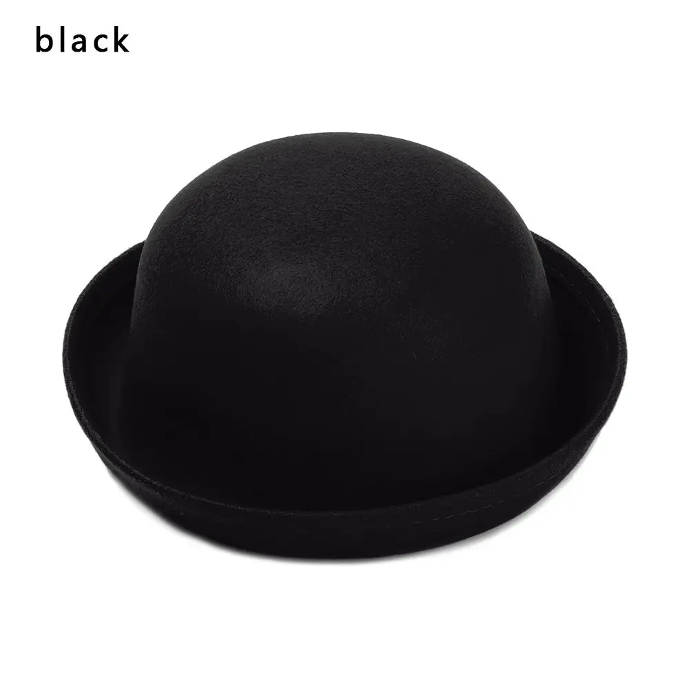 Warm Not Deformed Vintage Fedora Beret Floppy Bowler Felt Hat Beanie Cap