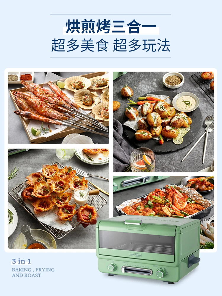 A New Type of Household Electric Oven Large Capacity Small Precision Temperature Control Multifunctional Baking Cake BBQ Machine