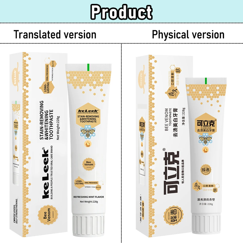 pasta-de-dente-clareadora-keleek-sabor-menta-halito-fresco-limpeza-profunda-remocao-de-manchas-nos-dentes-cuidado-oral-suave-protecao-das-gengivas-105g