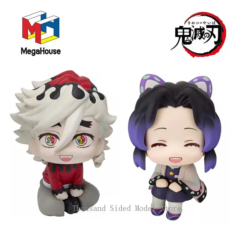 

Оригинальный MegaHouse MH Look up Demon Slayer Douma Kochou Shinobu 11CM Q версия аниме фигурка ПВХ модель коллекционные игрушки для мальчиков