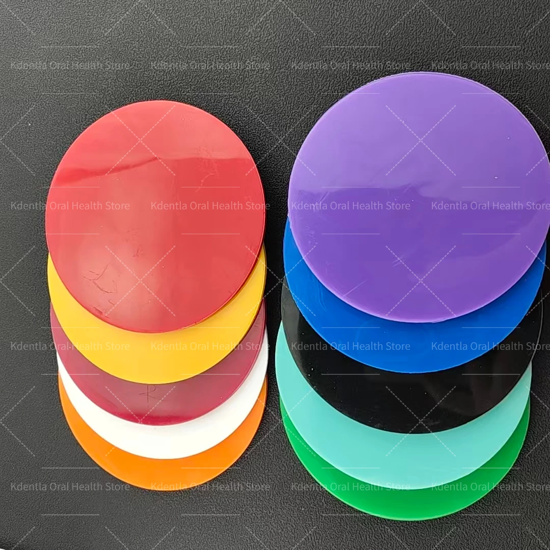 10pcs/box Colorful Sports MouthGuard Dental Vacuum Forming Sheets 127mm/4mm Thermoforming EVA soft Material Splint