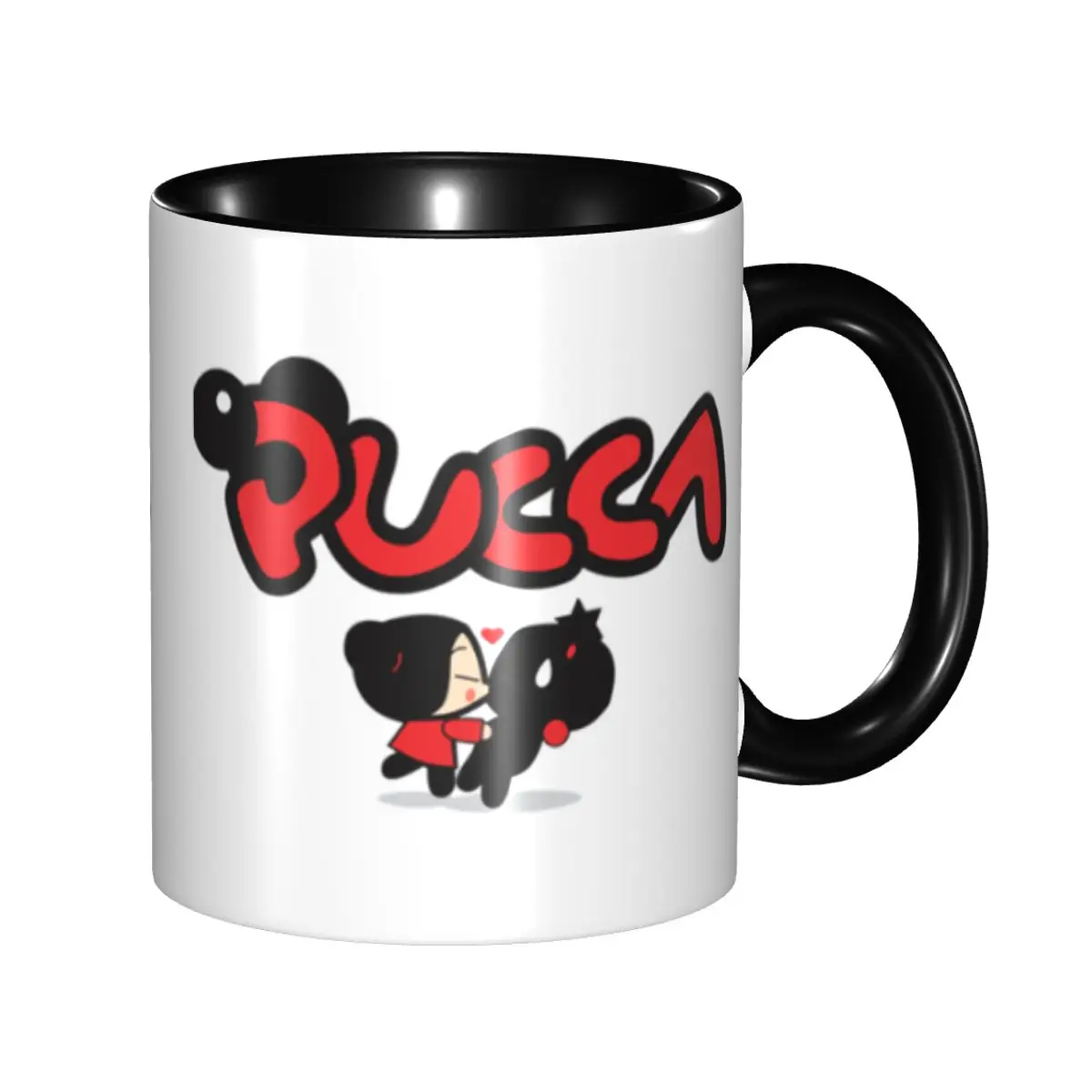 

Animation Anime Pucca And Garu Mugs Customized Coffee Ceramic Mug Cup Creative Present