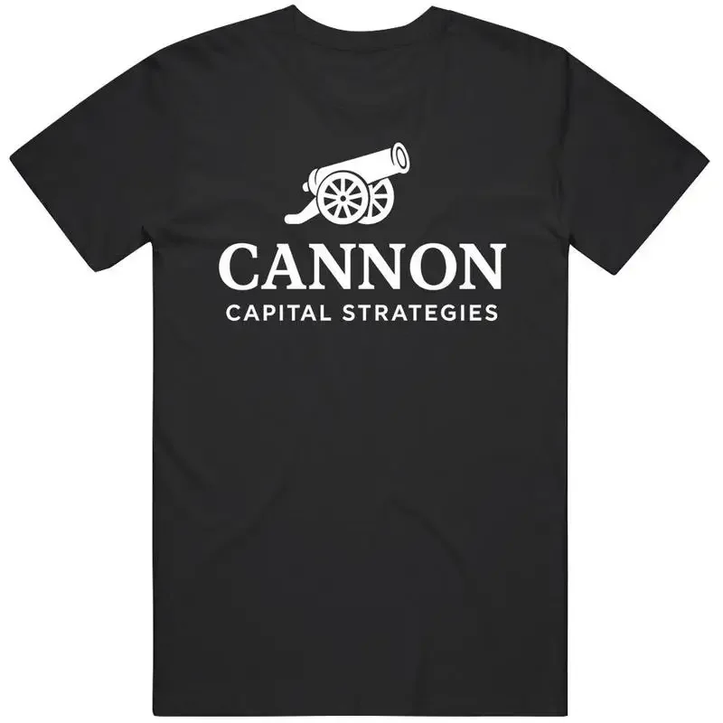 Cannon Capital Strageties Shadows Parody Funny T Shirt
