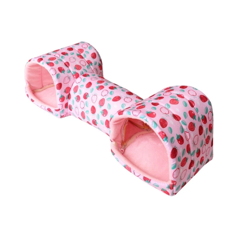 Natural Soft Bed Hideaway Soft Cave Toy for Small Animal Mouse Bed Hamster Rabbits Hideouts Cage Tunnel DropShipping