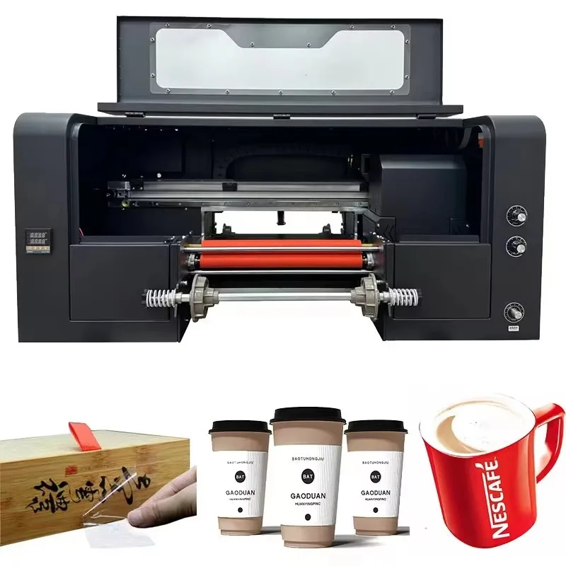 Customized Versatile A3 UV DTF Printer Laminator All In One Printing System Stickers Labels UV DTF Film