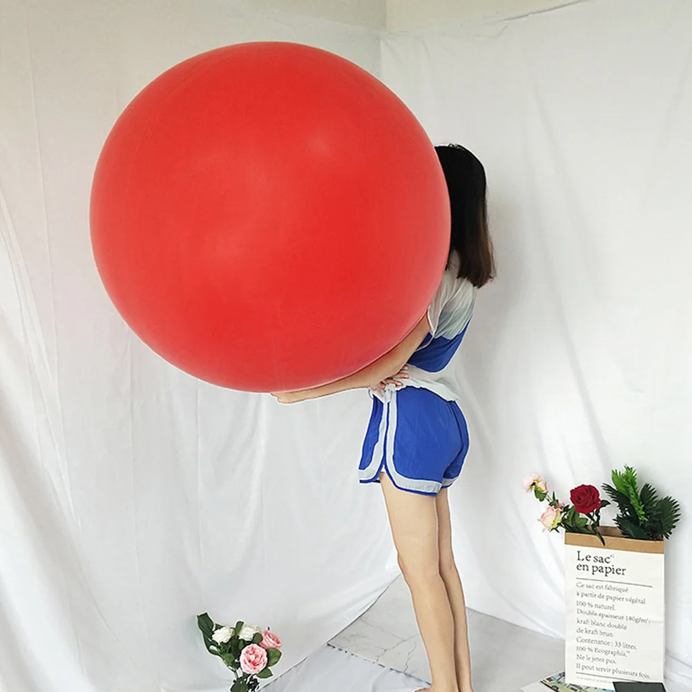 

72Cm Latex Giant Balloon Red Wedding Party Decoration Supplies for Birthday Christmas Baby Shower Event Decorations 150Cm